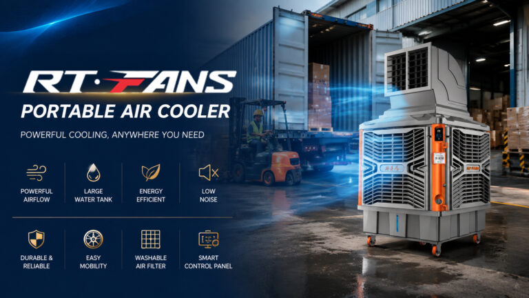 Why Choose Between a Fan and a Cooler? The Best Answer Might Be Both. - RTFANS Industrial Ventilation & Cooling