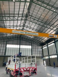 Warehouse & Manufacturing Cooling with Evaporative Systems - RTFANS Industrial Ventilation & Cooling