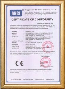 Rtfans Certifications 001