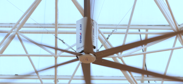 Beyond Comfort: The Critical Role of HVLS Fans in Showroom and Exhibition Air Quality - RTFANS Industrial Ventilation & Cooling